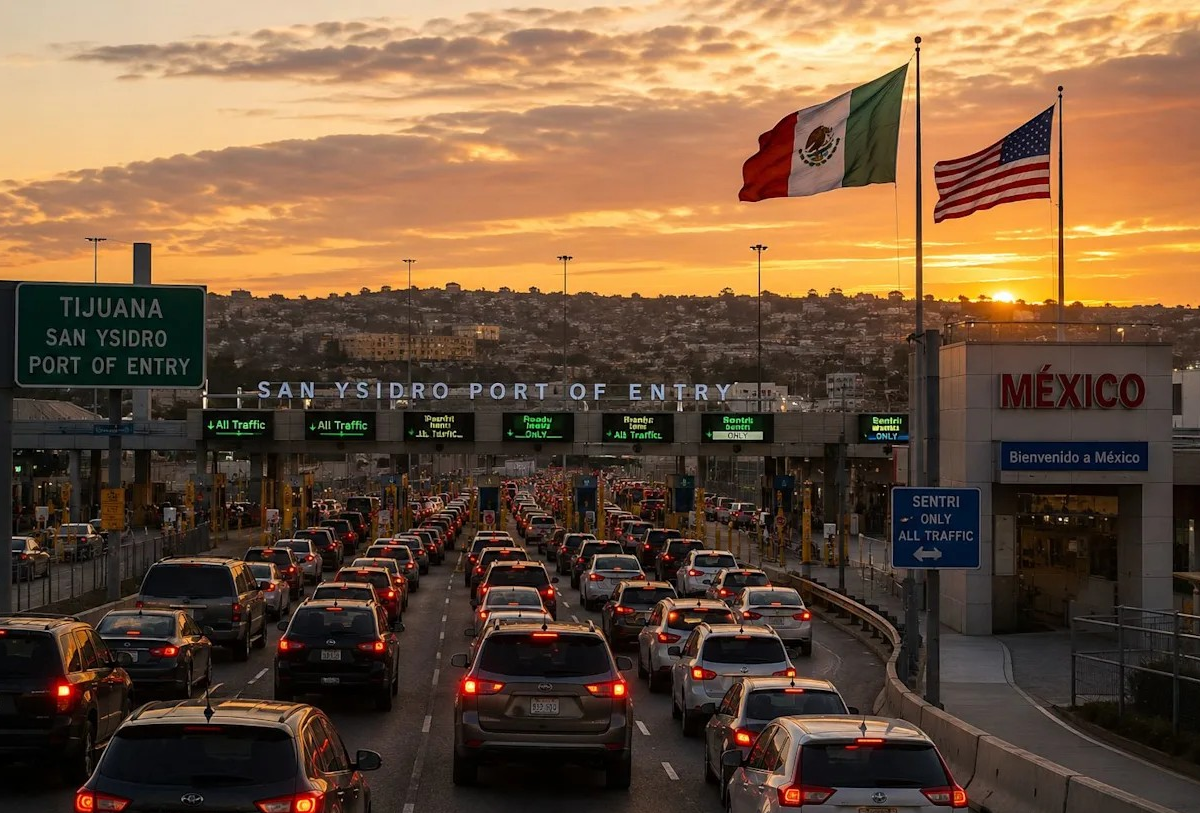 Gridlocked Border Crossings Stifle Tourism, Employment, and Competitiveness in Baja California: CCE Demands Urgent Action