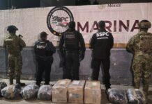 150 kilograms of methamphetamine were seized in Baja California