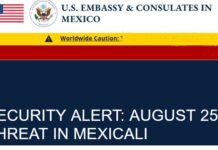 Security Reinforced in Mexicali Following Potential Threat Alert from U.S. Consulate