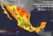 Keep your electrolyte solution handy! Extreme heat grips Baja California today, August 13th.